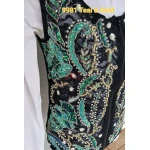 RHC Ladies Western Lace & Gold & Rhinestones Show Vest #209981 - Image 6