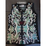 RHC Lace & Beading Ladies Western Show Vest V209982 - Image 7