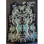 RHC Lace & Beading Ladies Western Show Vest V209982 - Image 6