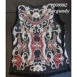 RHC Lace & Beading Ladies Western Show Vest V209982 - Image 4