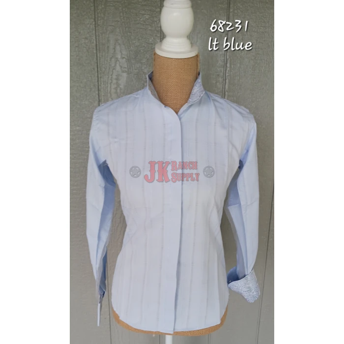 20230614_142050 RHC Ladies English Riding Hunt Seat Pinstripe Shirt #68231-302 - Image 1