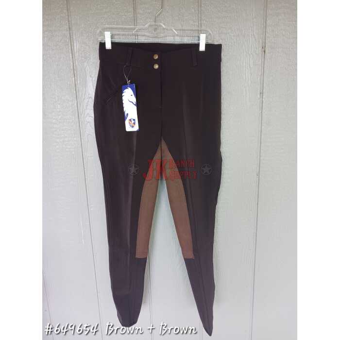 RHC Two Tone Microfiber Full Seat Breeches #649654 - Image 6