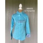 RHC Ladies Double Collar Western Show Shirt #68223 - Image 6