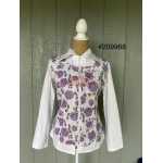 RHC Ladies Purple & White Floral Show Vest #9968