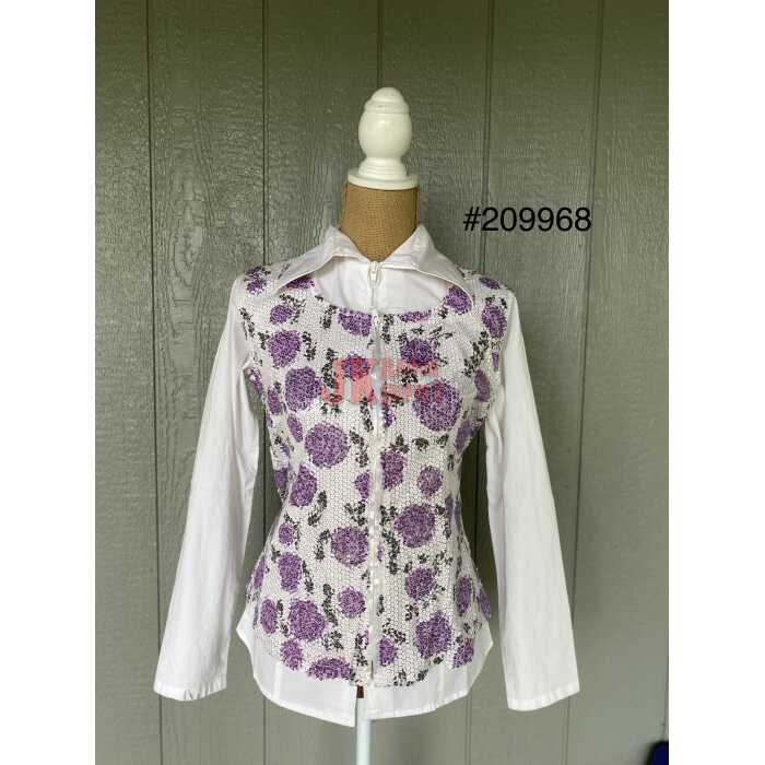 RHC Ladies Purple & White Floral Show Vest #9968 - Image 1