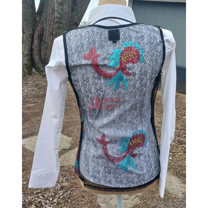 RHC Ladies Dreamy Paisley Show Vest #209953 - Image 3