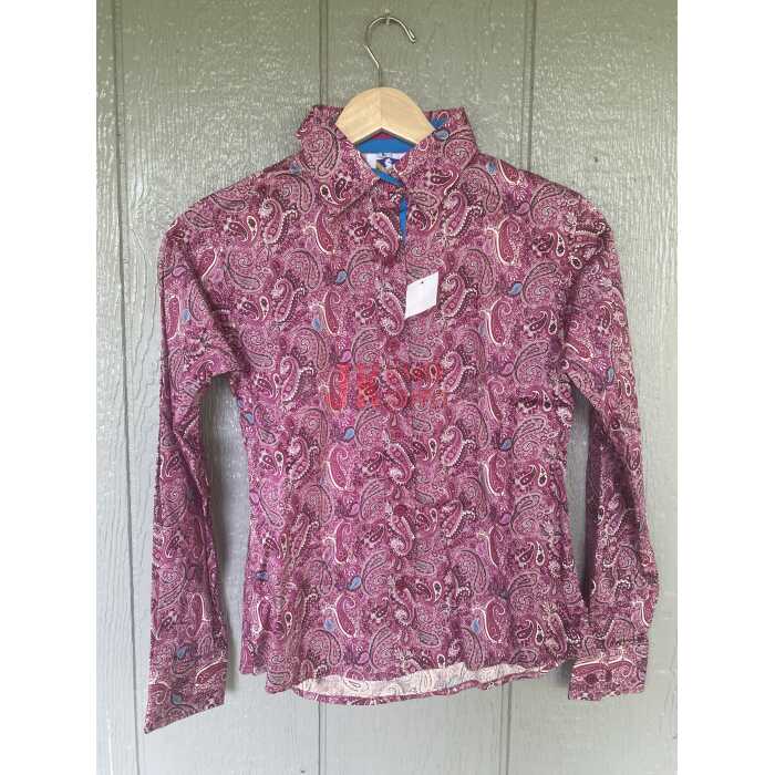 RHC Youth Girls Lightweight Paisley Show Shirt #38232 & #38230 - Image 1