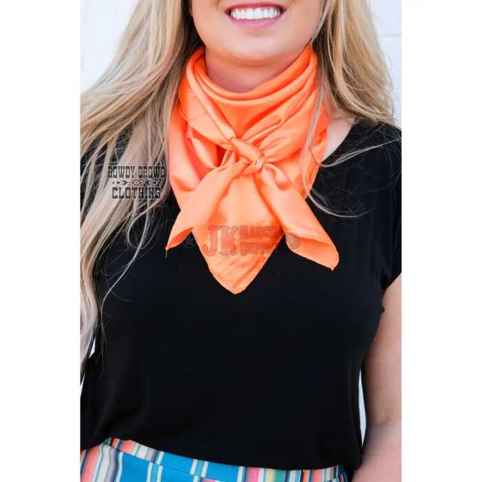 Wynonna Solid Color Wild Rag - Image 7