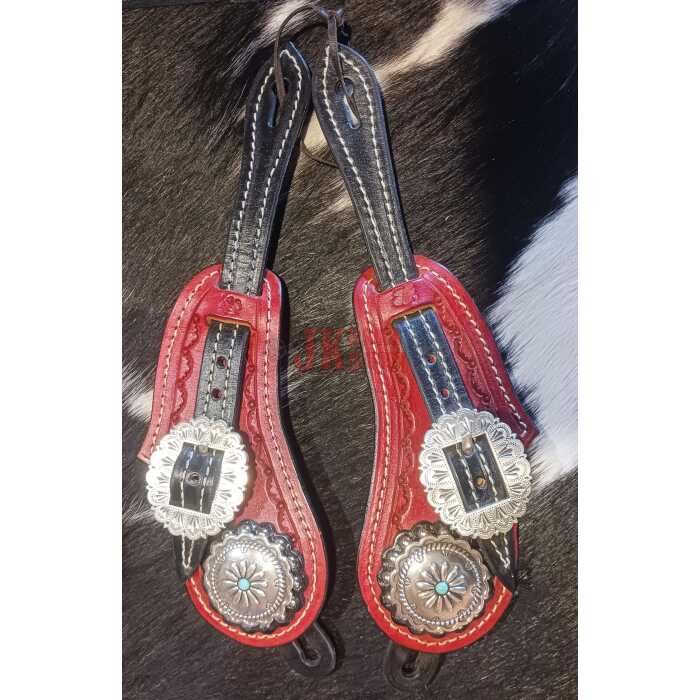 Handmade Ladies Western Spur Straps #1169 - Image 1