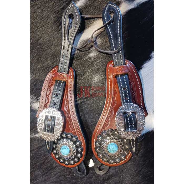 20230920_112820 Handmade Ladies Western Spur Straps #1171 - Image 1