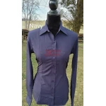 RHC Ladies Button Down Lightweight Solid Color Show Shirt #68343