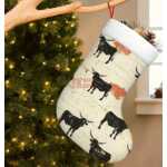 Longhorn Christmas Stocking