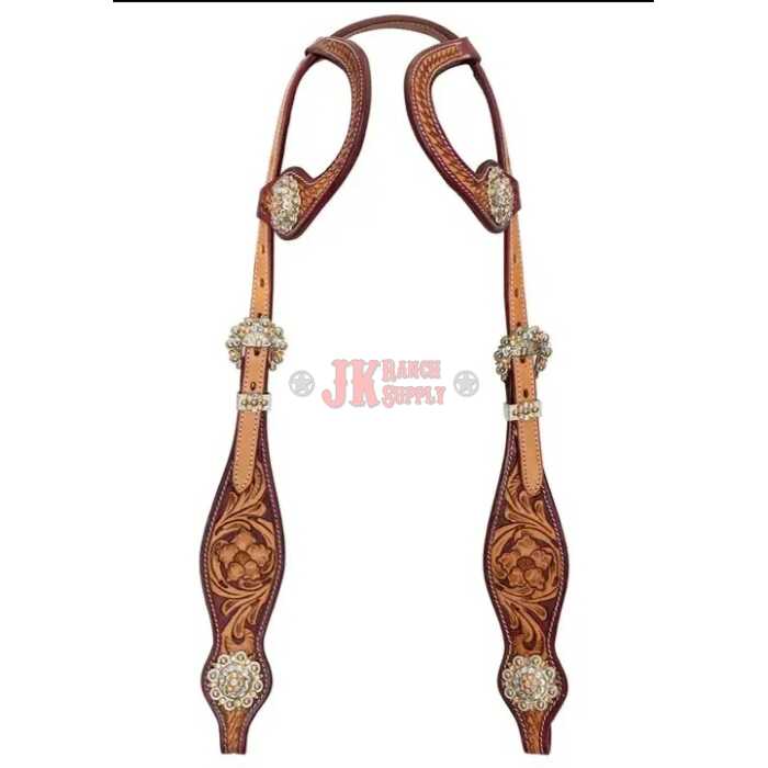 Western 2 Ear Headstall #406 - Image 1